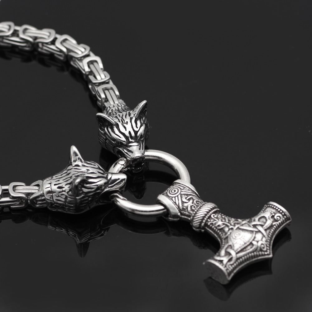 Premium Steel Mjölnir Pendant