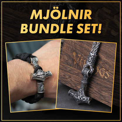 Exclusive Mjolnir - Chain & Bracelet Set