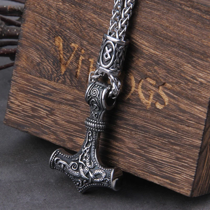 Exclusive Mjolnir - Chain & Bracelet Set