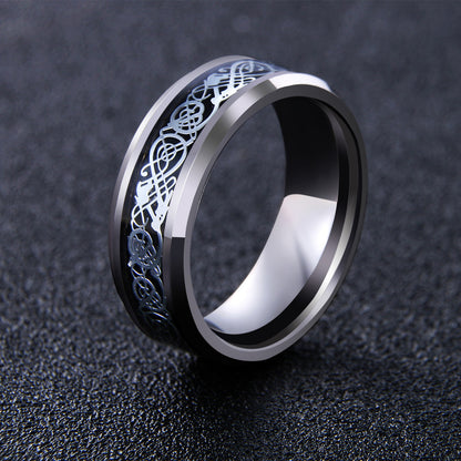 Tungsten Viking Ring