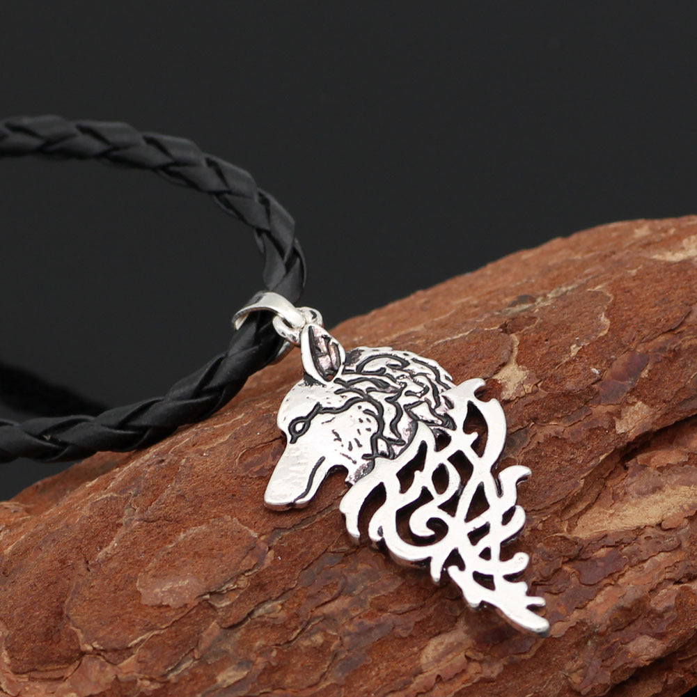 Celtic Wolf Pendant