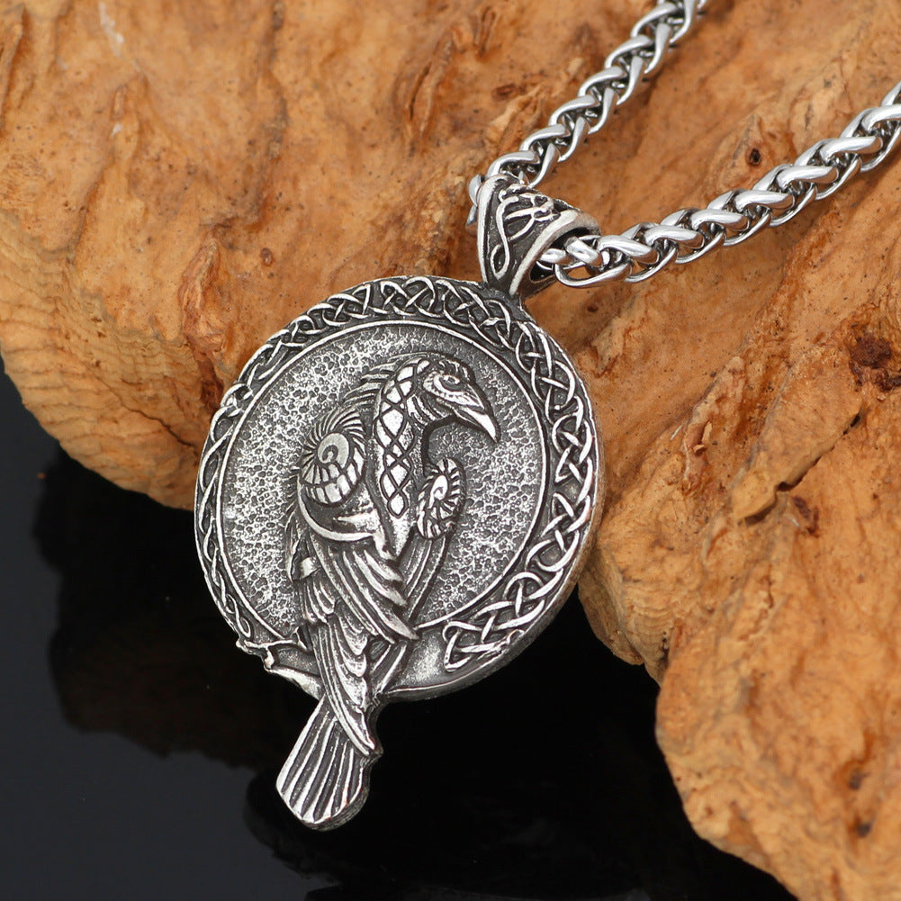 Norse Raven Pendant