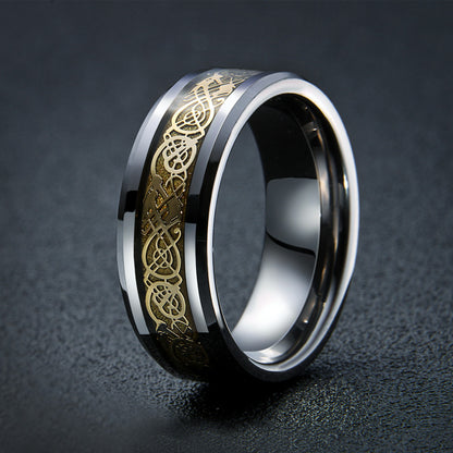 Tungsten Viking Ring