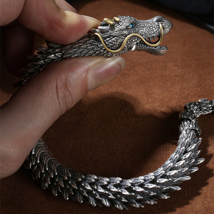 Dragon Bracelet - Sterling Silver – Norsekers