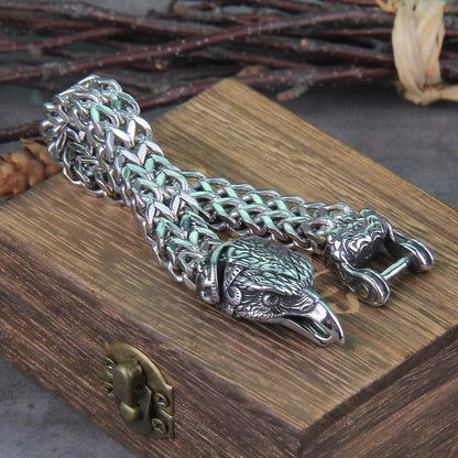 Viking Bracelet: Stainless Steel