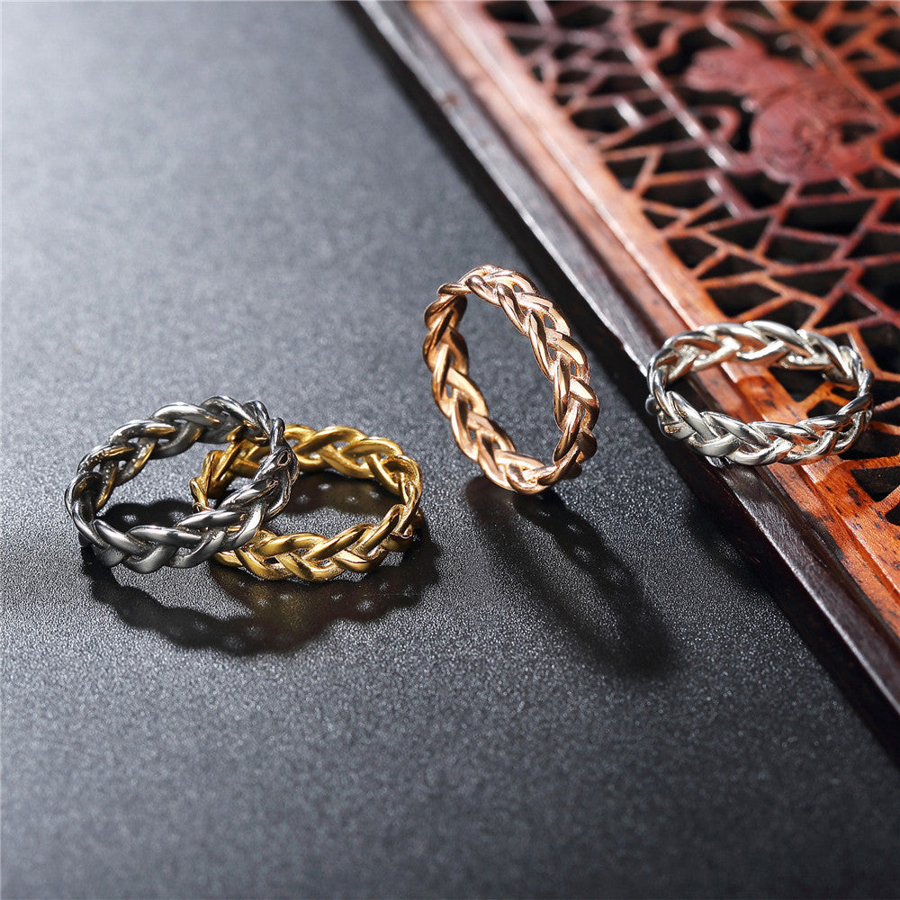 Braided Viking Ring