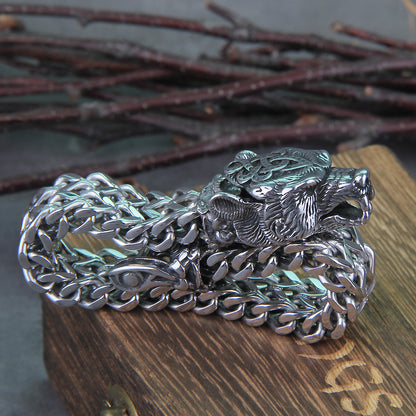 Viking Bracelet: Stainless Steel