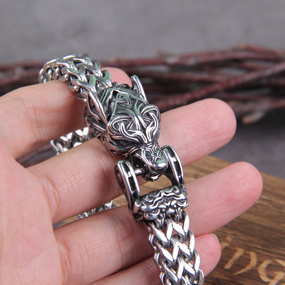 Viking Bracelet: Stainless Steel