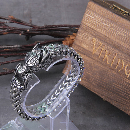 Viking Bracelet: Stainless Steel